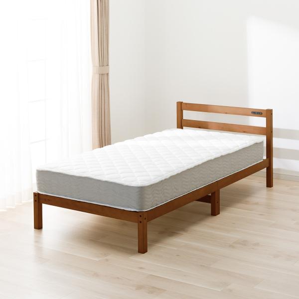 ニトリ（NITORI） シングル すのこベッドフレームマットレスセット
