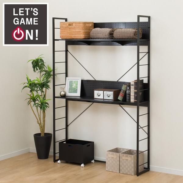 新品未開封 ニトリ ゲーミングシェルフ レッド ゲーミング