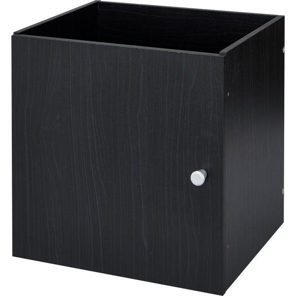 ニトリ（NITORI） 別売り キューブBOX(RX03 扉タイプ BK) : ニトリ