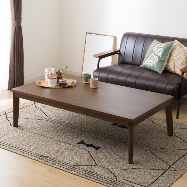 ニトリ（NITORI） 継脚付き長方形リビングこたつ(WW01 150 MBR