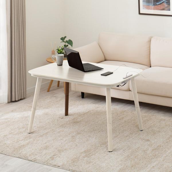 ニトリ（NITORI） USBコンセント付き2Wayこたつテーブル(NV03 105 WW