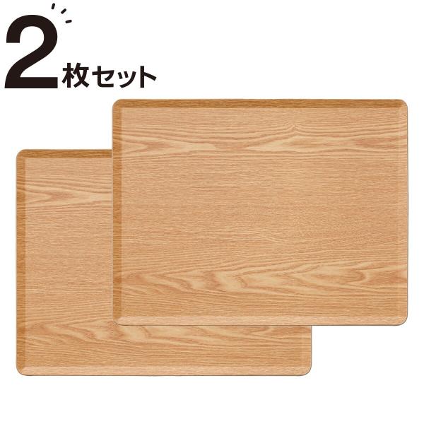 天然木　トレイ　新品未使用 楽天市場】全5色 食洗機対応 カフェトレー 33×43cm・約488g[ユーロ