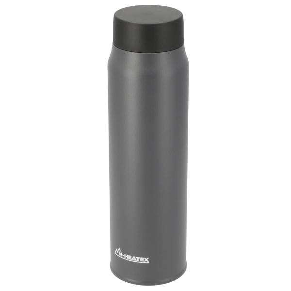 超保温ボトル N-HEATEX スクリュー (800ml グレー) ニトリ