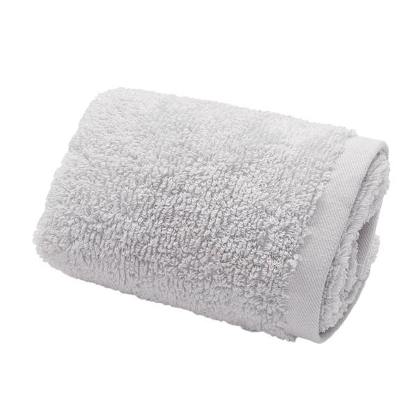 ニトリ スリムバスタオル ロングパイル ライトグレー デコホーム