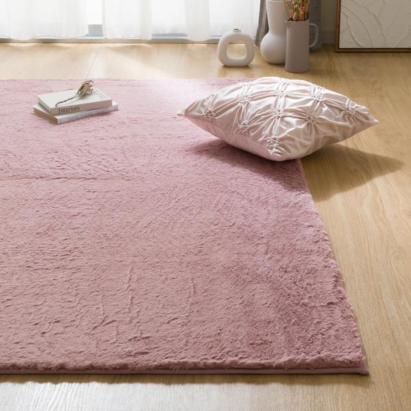 ニトリ商品 家具・インテリア ニトリ ウサギラグ ふっくら4 200