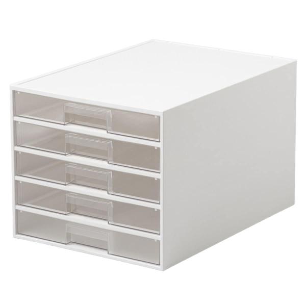 ニトリ（NITORI） Nレターケース A4 (5段 ホワイト) : ニトリ Yahoo!店