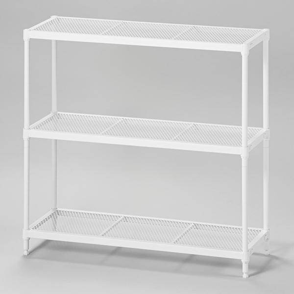 ニトリ（NITORI） (幅85cm) 連結可能なスチールラック (STメッシュ) 2