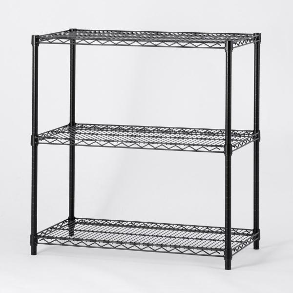 ぷくぷく様 ニトリ スチールラック 3台 ニトリ スチールラックSTANDARD 3段(DDGY) スチールシェルフ