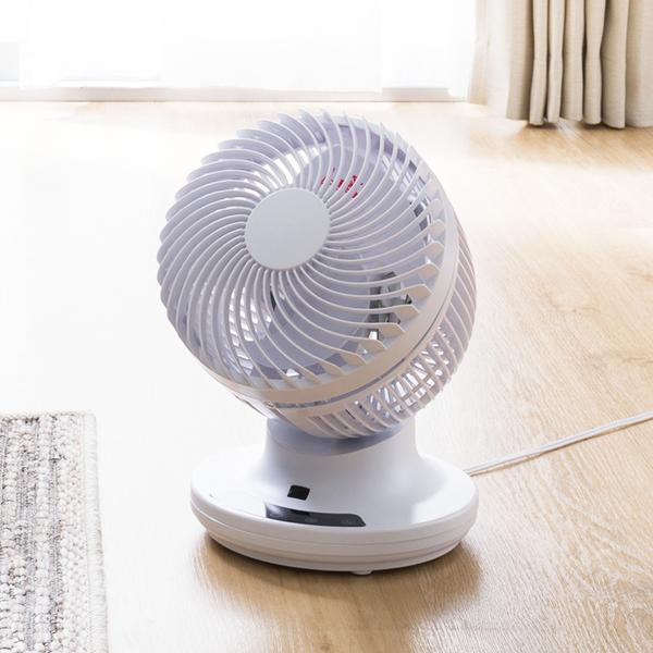 自動首振り機能で膜内の温度を低下