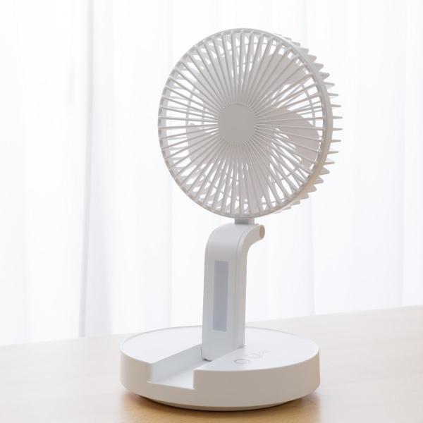 一度使用　充電式DCコンパクトファン 25cm ホワイト最近購入ニトリ　扇風機 一度使用 充電式DCコンパクトファン 25cm ホワイト最近購入