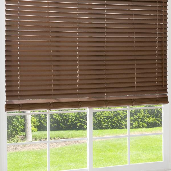 ニトリ（NITORI） ヒモなし簡単昇降 木製風PVCブラインド(88X138 BR