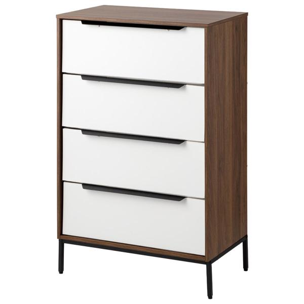 ニトリ 掃除がしやすい脚付きチェスト 4段(QS2g01) : ニトリ