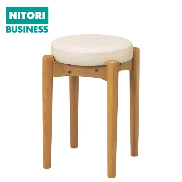 ニトリ（NITORI） 木製スツール(RM-401 Gシルク#5 IV) : ニトリ Yahoo