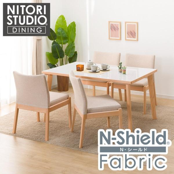 ニトリ（NITORI） ダイニングテーブル5点セット(Nコレクション T-12