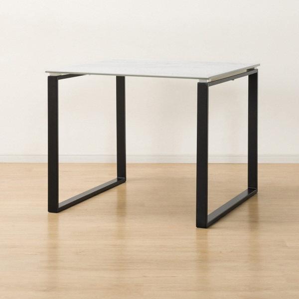 ニトリ♡セラミックダイニングテーブル ニトリ セラミックダイニングテーブル(セーラル90/90 WH/BK