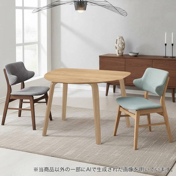 ニトリ（NITORI） 半円形ダイニングテーブル(WG001 110 LBR) : ニトリ