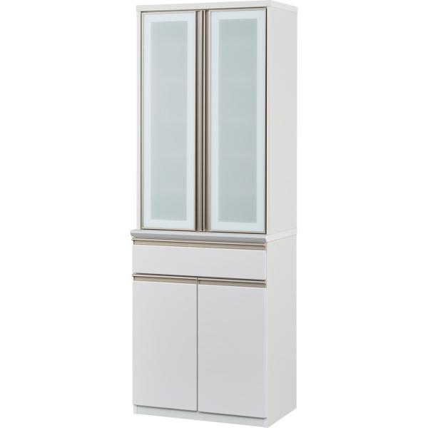 ニトリ　アルミナ2 70DB WH ニトリ 幅70cm 食器棚(アルミナ2 70DB WH) : ニトリ Yahoo!店