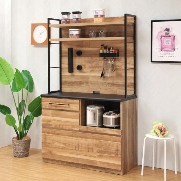 ニトリキッチンボード キッチンボードソフトクローズタイプ(IM301HQ 100OP LBR) | ニトリ