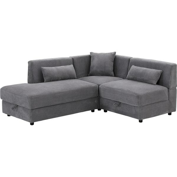 ニトリ（NITORI） ソファー ソファ コーナーソファ(SG01 RC GY) カウチ