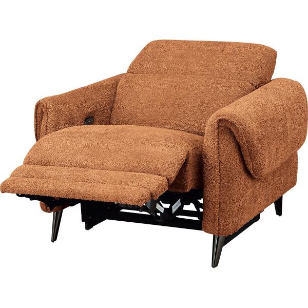 ニトリ（NITORI） 布張り1人掛け電動リクライニングソファ(LS04 SUG OR