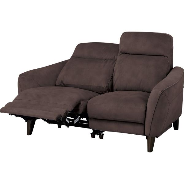 ニトリのソファー(2人用) 2人掛け布張り右電動リクライニングソファ(LS06 PEY DMO) ニトリ