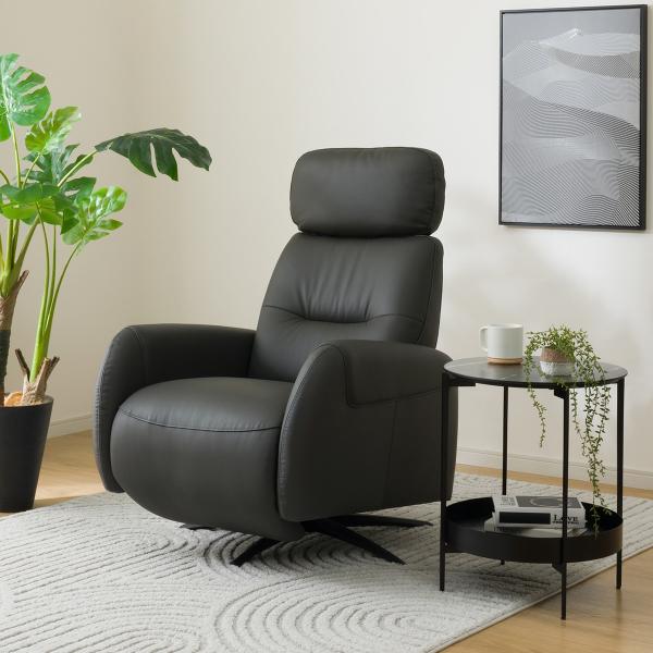 ニトリ 電動パーソナルチェア(LS03 革 NW DGY) : ニトリ Yahoo!店