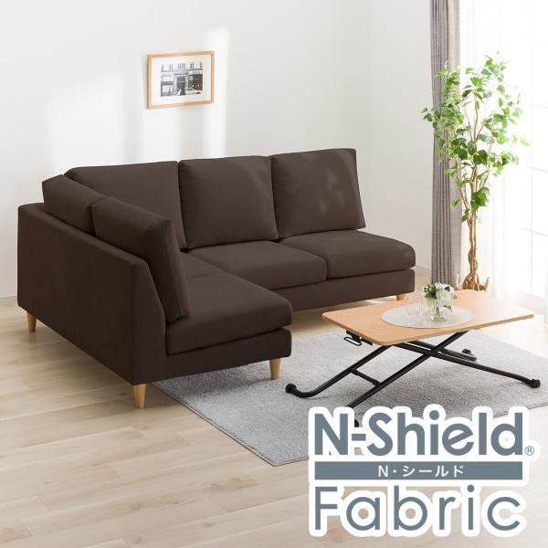 コーナーソファ　ダイニングソファ　ニトリ　Nシールド ニトリ リビングダイニングソファ(LD2 右コーナーソファセット
