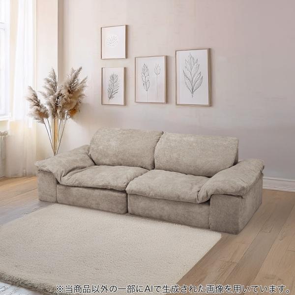 ニトリ（NITORI） 3人掛け布張りソファ(XL15 MO) : ニトリ Yahoo!店