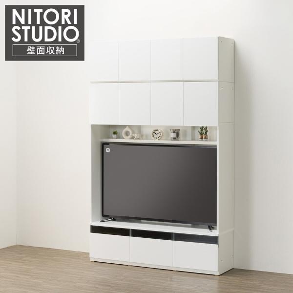 ニトリ（NITORI） ハイテレビボード + 上置きセット (UF01 150 WH
