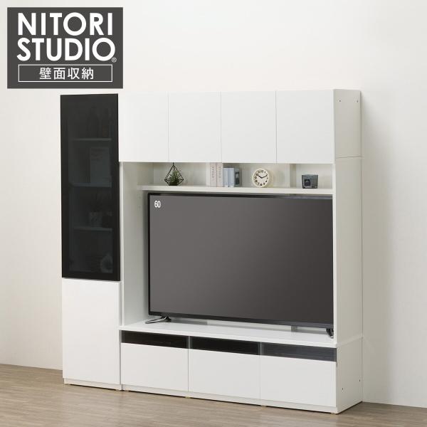 ニトリ（NITORI） ハイテレビボード2点セット(UF01 150 ガラス