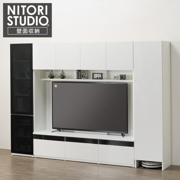 ニトリテレビ台ユニット　フルセット テレビボード(コネクト120-4セット MBR) | ニトリネット【公式】 家具