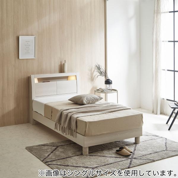 限定一品✨ベッド ベッドフレーム セミダブル すのこベッド セミダブル ニトリ（NITORI） ベッド すのこセミダブルベッドフレーム(SP-001 WW S