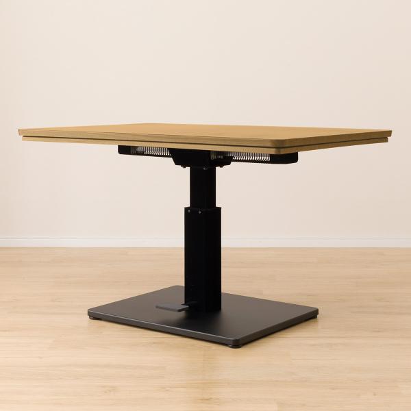 ニトリ 昇降式 こたつ テーブル ニトリ（NITORI） 昇降式リビングこたつ(DP03 120 LBR2) : ニトリ