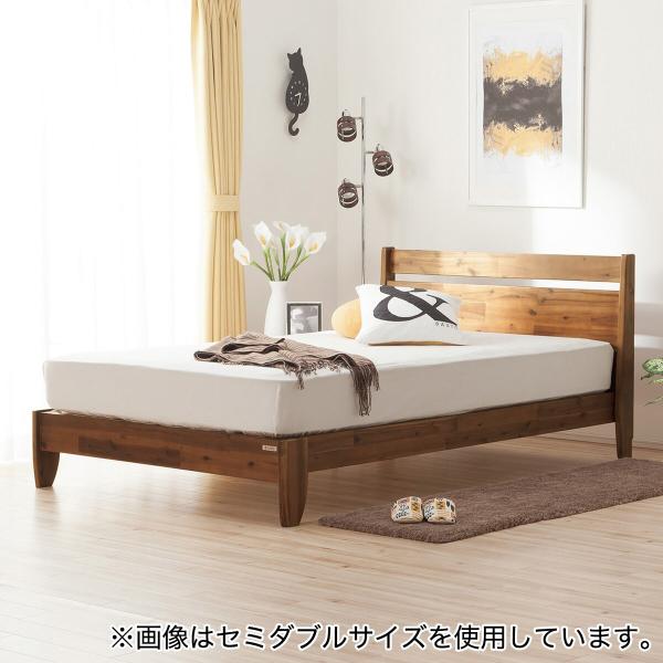 ニトリ　すのこ　ダブルベッド ニトリ ダブルすのこベッドフレーム(EB-002 引出し収納付き WW