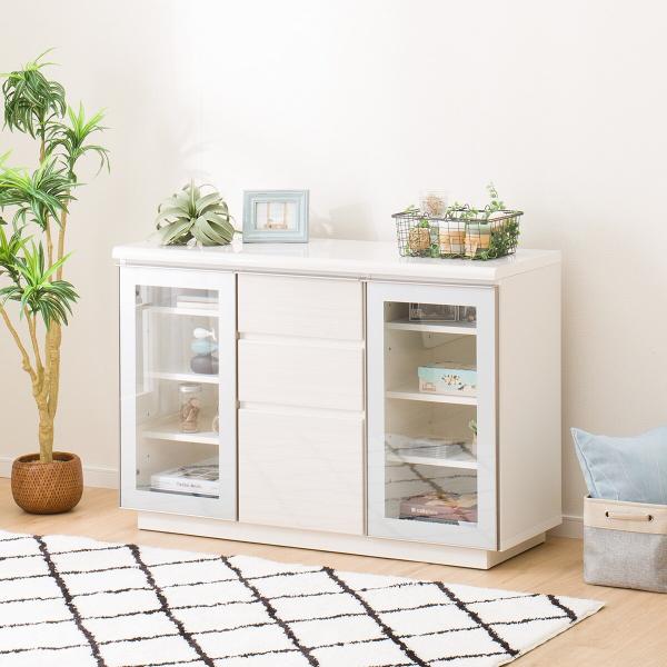 ニトリ サイドボード(ポスティア120 WH) キャビネット ミドル ニトリ サイドボード(ポスティア120 WH) キャビネット ミドル