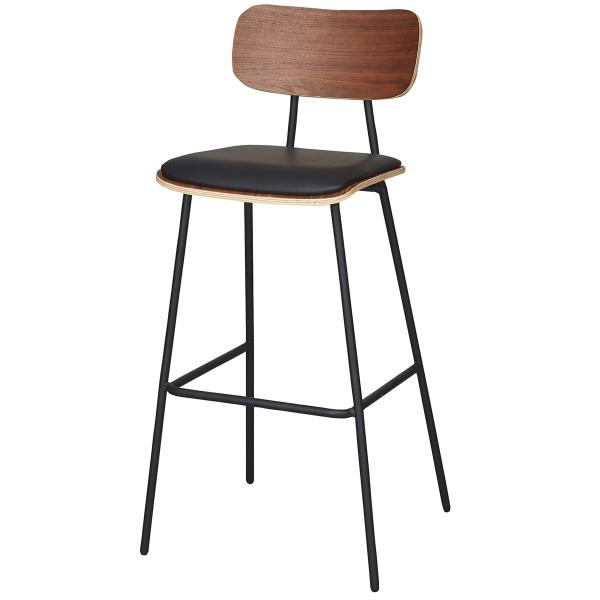 ニトリ　カウンターチェア2脚 ニトリ（NITORI） スチール脚カウンターチェア(AM0682-2 WN)ニトリ