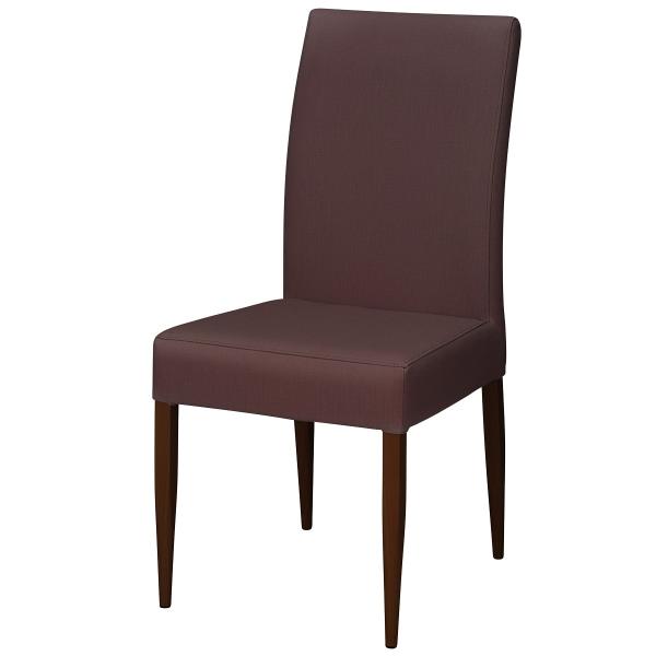 ニトリ スチール脚チェア(NJK-2.2 DBR/DBR11) ダイニングチェア