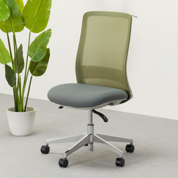 ニトリ（NITORI） オフィスチェア(K11-GMW ハンガー付き GR)ニトリ