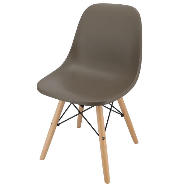 ニトリ　シェルチェア ニトリ（NITORI） シェルチェア(K-1195W-3 BR) ダイニングチェア