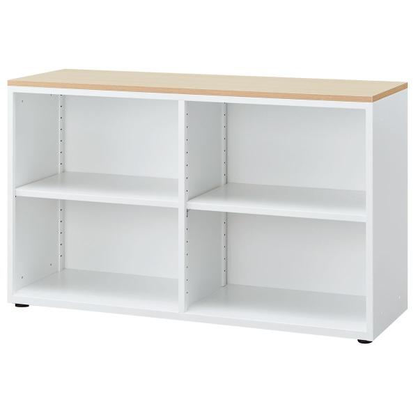 ニトリ スチール書庫(オープンタイプ NT4O OAK/WH) : ニトリ