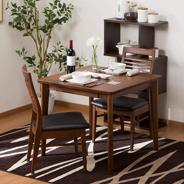 NITORI ダイニングテーブル ロレイン5H 幅80cm 引き出し d3816 ダイニングテーブル(ロレイン5H 80 LBR) | ニトリネット【公式】 家具