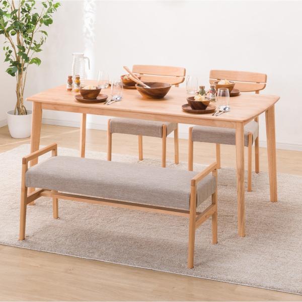 【※値下げしました】ニトリ　ダイニングテーブル(アルナスDF 150 LBR) 楽天市場】[幅150cm] ダイニングテーブル (アルナスDF 150