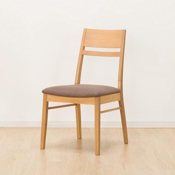 ニトリ ダイニングチェア(コネクト ヌノザ LBR/DBR) 食卓椅子 : ニトリ