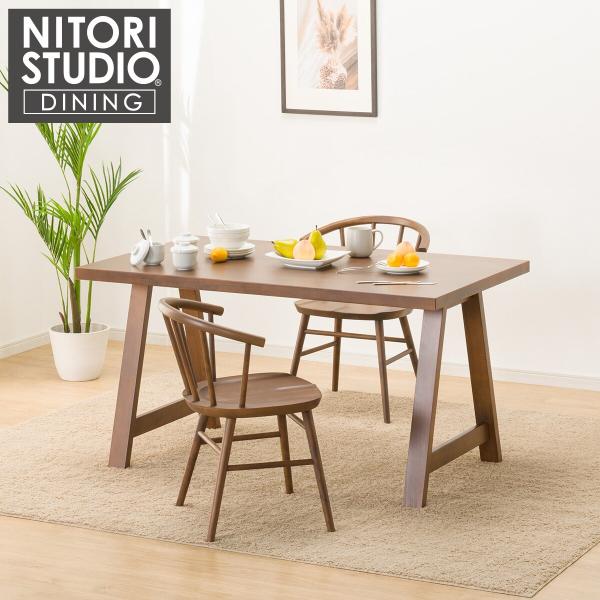 ニトリ ダイニングテーブル3点セット(NコレクションT-06A 135 ニトリ ダイニングテーブル3点セット(NコレクションT-06A 135