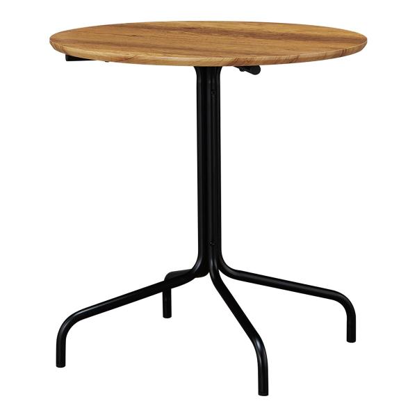 ニトリ（NITORI） ダイニングテーブル(SO108 70円形 MBR/BK) : ニトリ