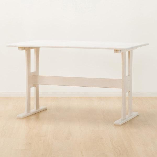 ニトリ ダイニングテーブル ファンシー 120 4点セット ニトリ 幅120cm ダイニングテーブル4点セット(DTファンシー120WH