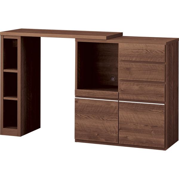 ニトリ（NITORI） 伸縮カウンター(DM02K OP100MBR) キッチンカウンター