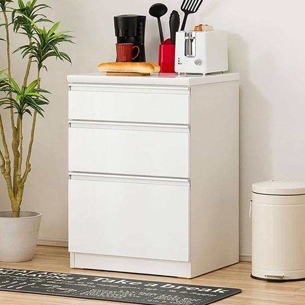 ニトリ　キッチンカウンター (レジューム 60TL) ニトリ キッチンカウンター(レジューム60SL WH) キッチン収納