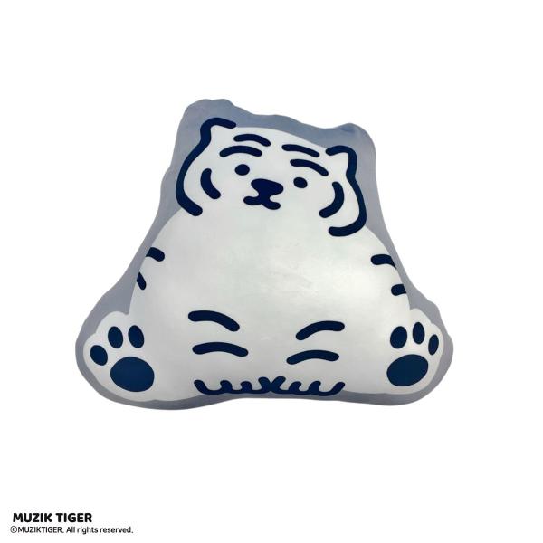 ニトリ（NITORI） ムジークタイガークッション中ホワイト : ニトリ