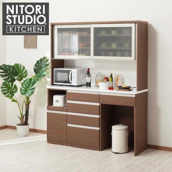 ニトリ 食器棚 マインド キッチンボード 幅160 大容量 美品 キッチン